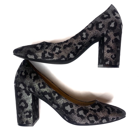 Cole Haan Alanna Metallic Leopard Pumps Size 7 - Picture 4 of 10